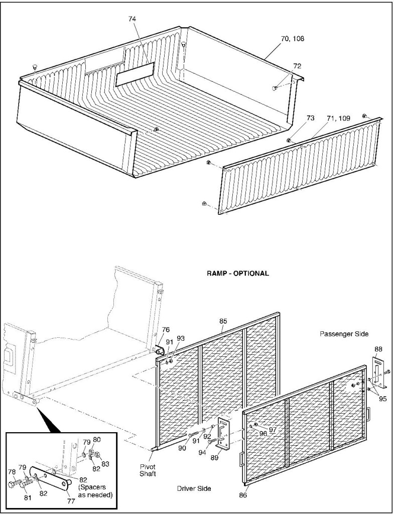 Jacobsen 1110 Hauler EZGO Golf Cart