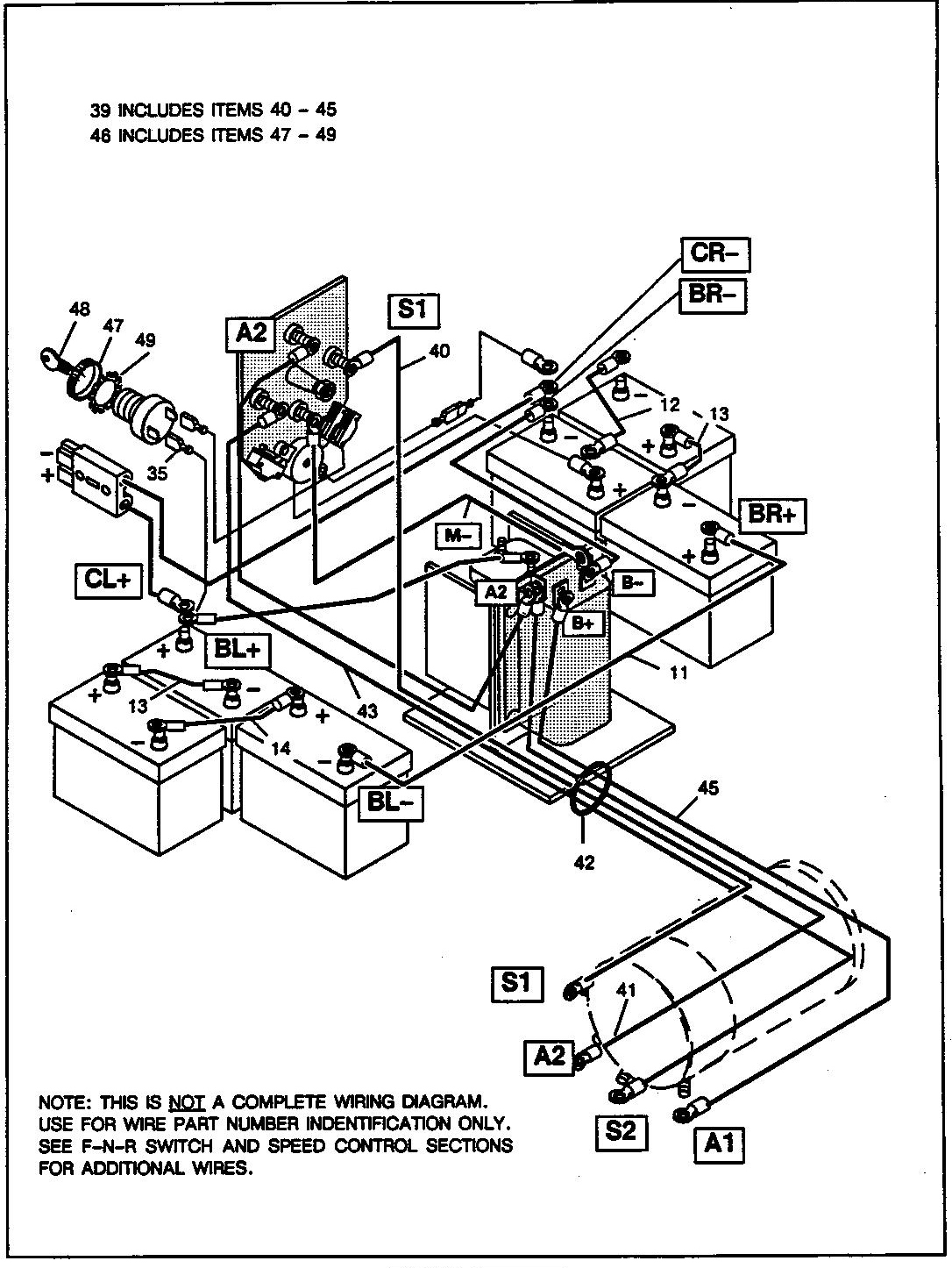 Electric Yamaha Golf Cart Wiring Diagram from www.ezgogolfcartguide.com