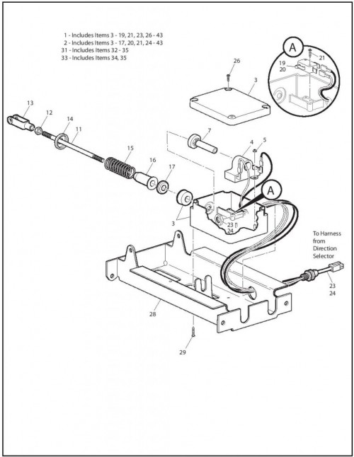 EZGO 602484 Plunger and Sleeve Assembly 