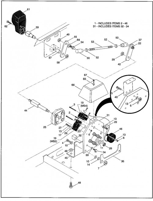 10_1994-1995 Electric Direction selector - A