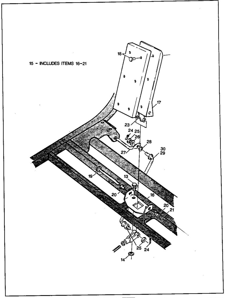 1_1989-1991 Electric Accelerator and Hill Brake Linkage