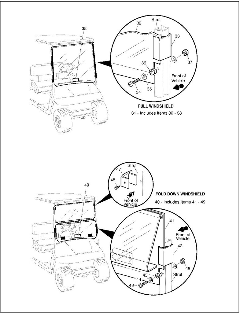 Jacobsen 1110 Hauler EZGO Golf Cart