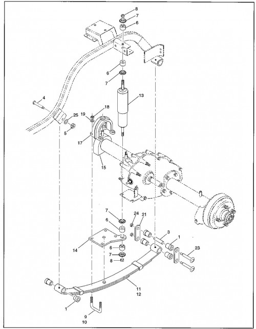 25_1994-1995 Gas Rear Suspension