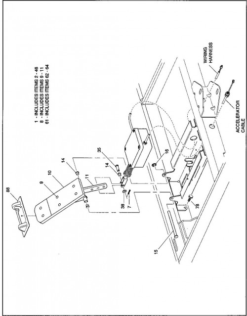 Medalist 4 Caddy Gasoline | EZGO Golf Cart 1995 ezgo medalist wiring diagram 