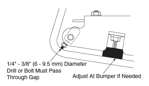 Brake Pedal Bumper Inspection