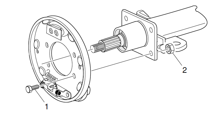 Backing Plate Removal and Installation